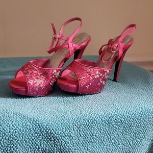 Touch Ups Sequin Heels